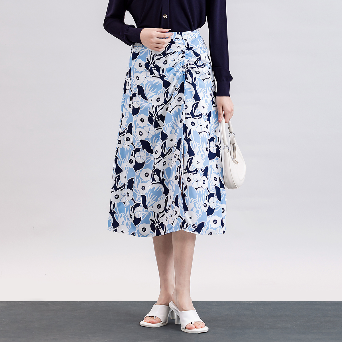 歌蒂诗夏季新款半身裙长款