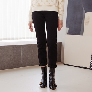 女 歌蒂诗冬季 显瘦休闲百搭显高牛仔裤 修身 8D42N9928 专柜新款