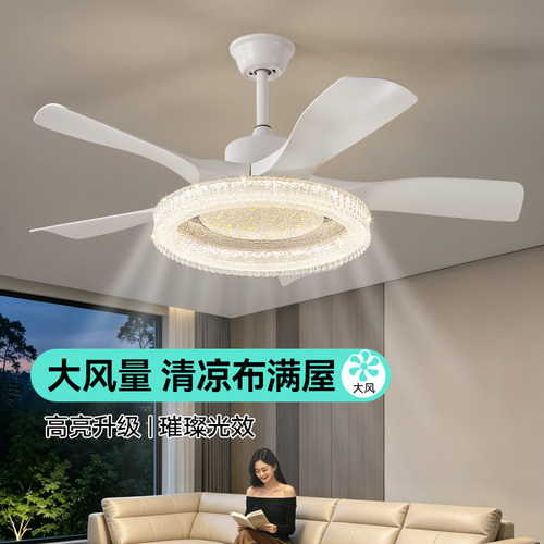 惠普风扇灯客厅餐厅吊扇灯包安装