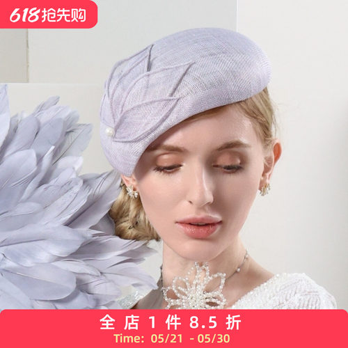 EE春夏出游文艺优雅贝雷帽女