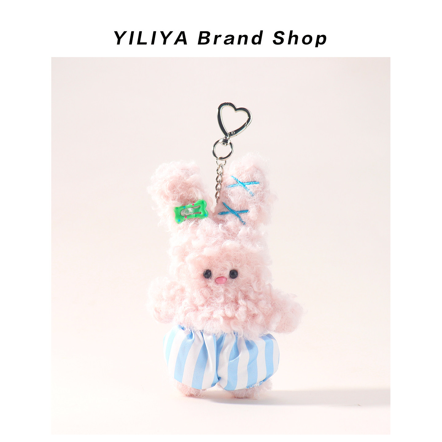 YILIYA可爱阿贝包包挂件毛绒公仔钥匙扣女高级感玩偶背包书包挂饰