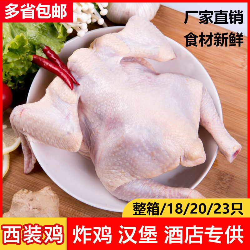 西装鸡18只冷冻商用炸鸡脆皮鸡半成品童子鸡整只2023只烤鸡手扒鸡