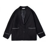 炸街小西装外套男宽松休闲潮ins港风痞帅西服XZ212-1-QY1380-P60，商品下架区，星座212-1