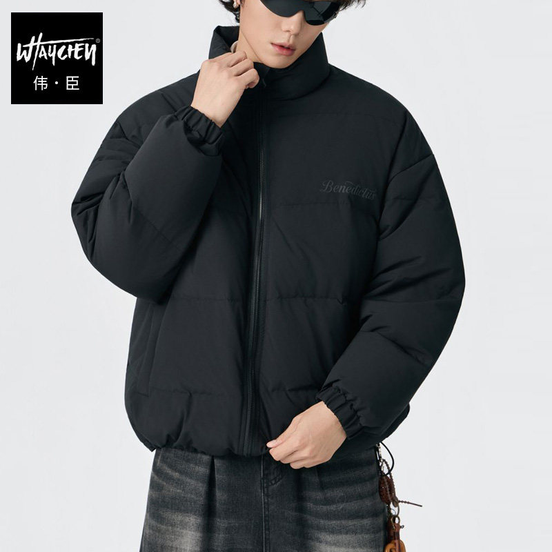 伟臣大码那装羽绒服加肥加大男外套冬季冬装胖子潮胖大号