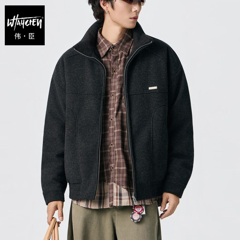 伟臣大码男装羽绒服外套加肥加大男冬装冬季潮胖男生青年大号