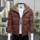 爆款 棉袄休闲时尚 拼色男士 男装 痞帅加厚棉衣外套 潮牌2025新款 冬季