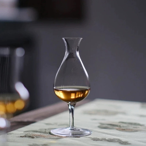 郁金香清酒杯水晶玻璃闻香杯威士忌品鉴杯试酒杯甜酒杯洋酒窄口杯