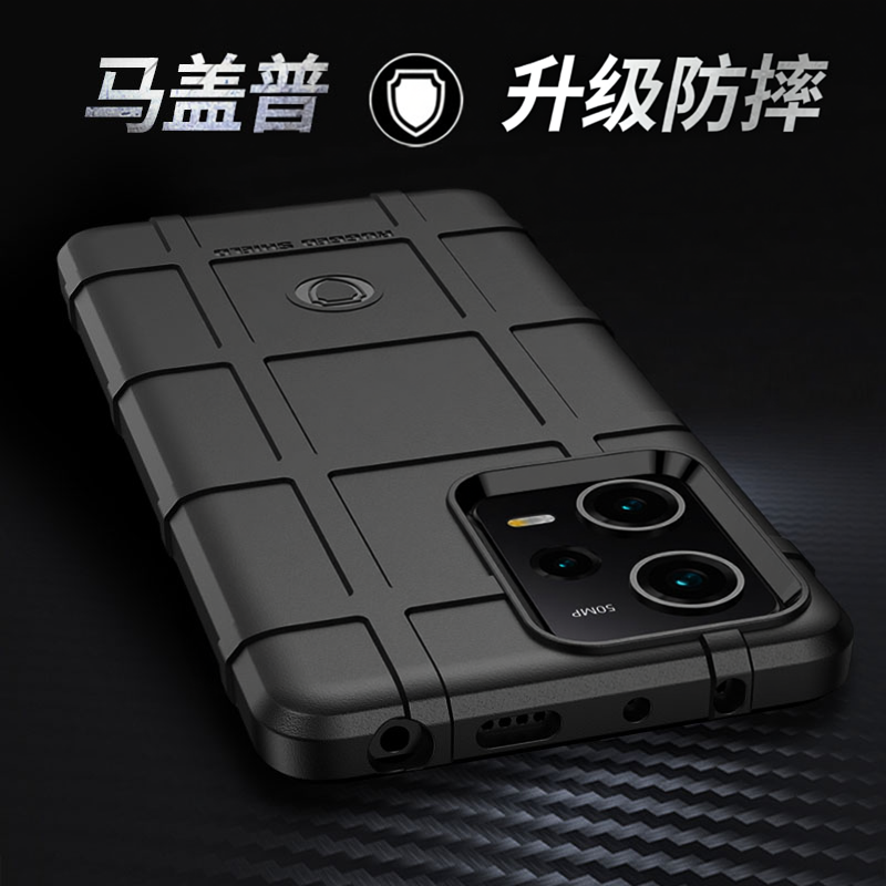 适用红米note12Pro手机壳13C防摔12R红米note12TPro+手机套12S全包RedMi Note12RPro保护套探索版12C磨砂5G男