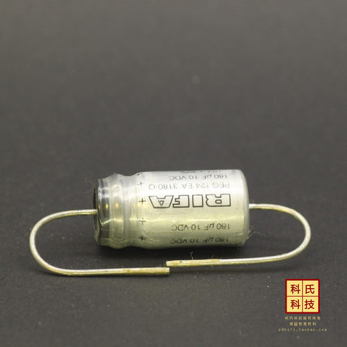 180uF 10V PEG124 威法RIFA瑞法老牌瑞典发烧轴向电容[259科氏]