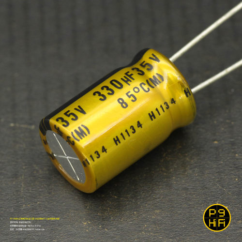 科氏 330uF 35V 日本原厂nichicon尼康Fine Gold FG金色旋律电容