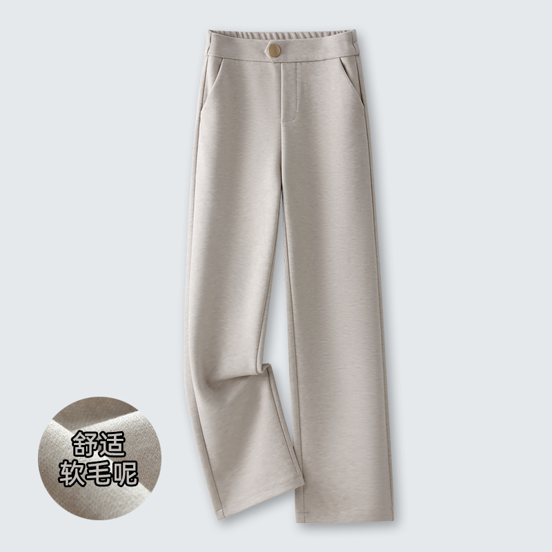 软糯亲肤窄阔腿裤遮胯藏肉显瘦