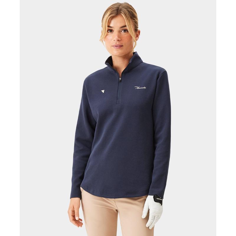 代购代购MACADE女士高尔夫外套透气弹性舒适贴合防风聚酯纤维混