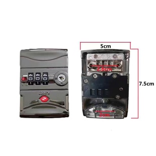 行李箱海关方锁金属耐用结实密码锁拉杆箱扣锁皮箱旅行箱锁扣密码