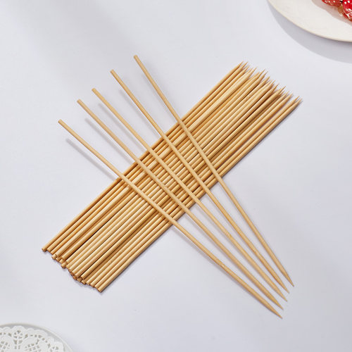 烧烤竹签30cm4mm鸡腿鸡翅面筋签