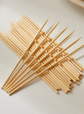 一次性竹签烧烤羊肉串烤肠冰糖葫芦钵钵鸡串串水果商用签子批发
