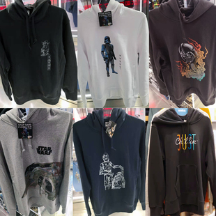 优衣库UNIQLO 男裝 Pieter 星球大战Star Wars印花连帽卫衣city