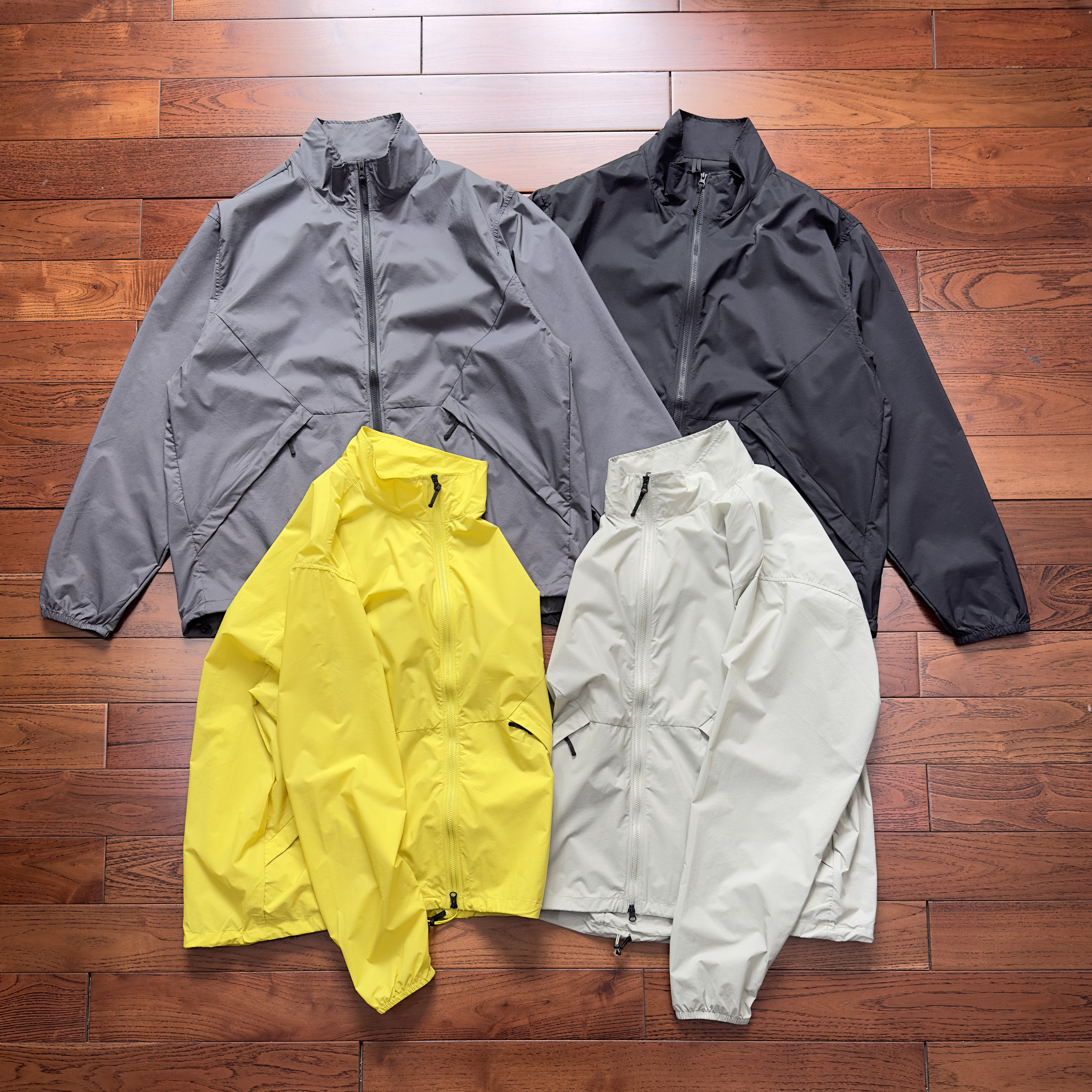 日系潮牌Win Jacket户外机能 轻量化可收纳防晒服 立领皮肤衣夹克