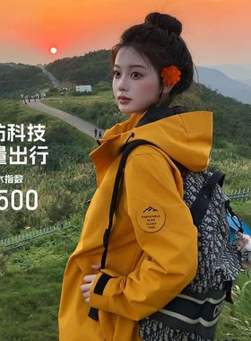 2025阿莱狼爪新款三合一两件套可拆卸保暖防水防风透气进藏登山服