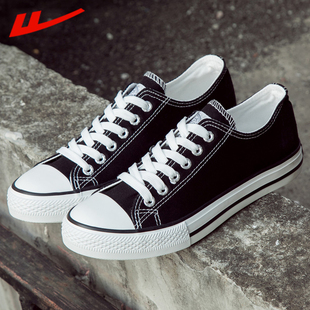 男女鞋 新款 百搭运动休闲鞋 帆布鞋 子 回力帆布鞋 低帮板鞋 女2025春季