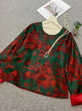 LC26年早春真丝香云纱国风包扣短外套（含100真丝）YS199-G4