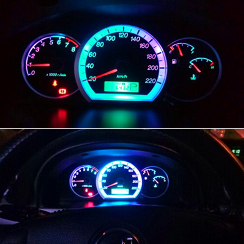 别克 老凯越仪表灯led中控背景灯 老凯越hrv空调灯 仪表盘灯改色