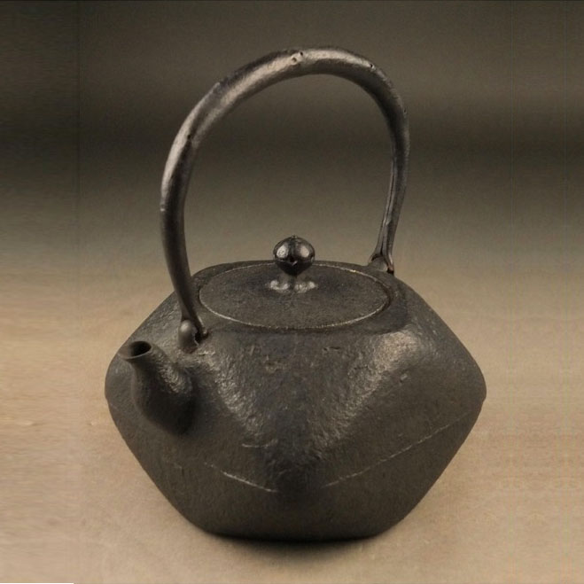 北京现货 日本南部老铁壶 切子型   铃木主善堂 盛久同宗
