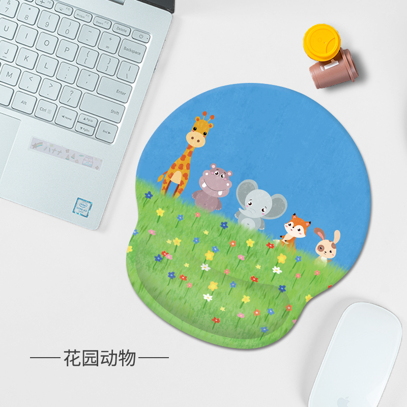 柔软Q弹顺滑硅胶护腕鼠标垫