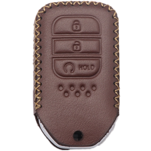 适用广汽丰田BZ4X汽车真皮钥匙包 专用BZ5遥控套 BZ3保护壳扣圈