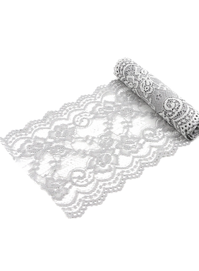黑色裙子拼接装饰布料蕾丝花边