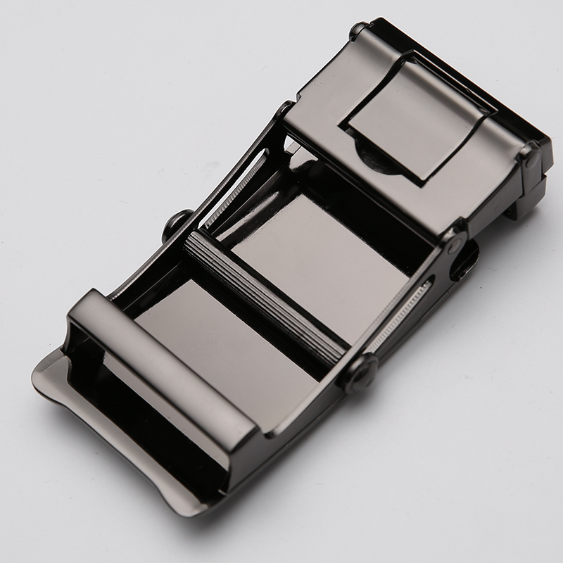 无孔自动卡子帆布腰带