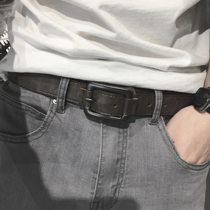ww韩国ins皮带男韩版潮人个性