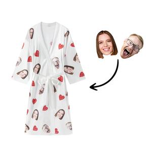 情侣头像睡袍定制闺蜜伴娘一见你就笑田曦薇许凯祝绪丹田嘉瑞同款