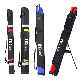 梦达渔具包钓鱼包防水杆包多功能硬壳收纳包鱼具用品鱼竿包鱼包