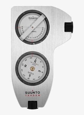 颂拓Tandem是紧凑型合金外壳包装的一种充液型精密指南针和测角仪