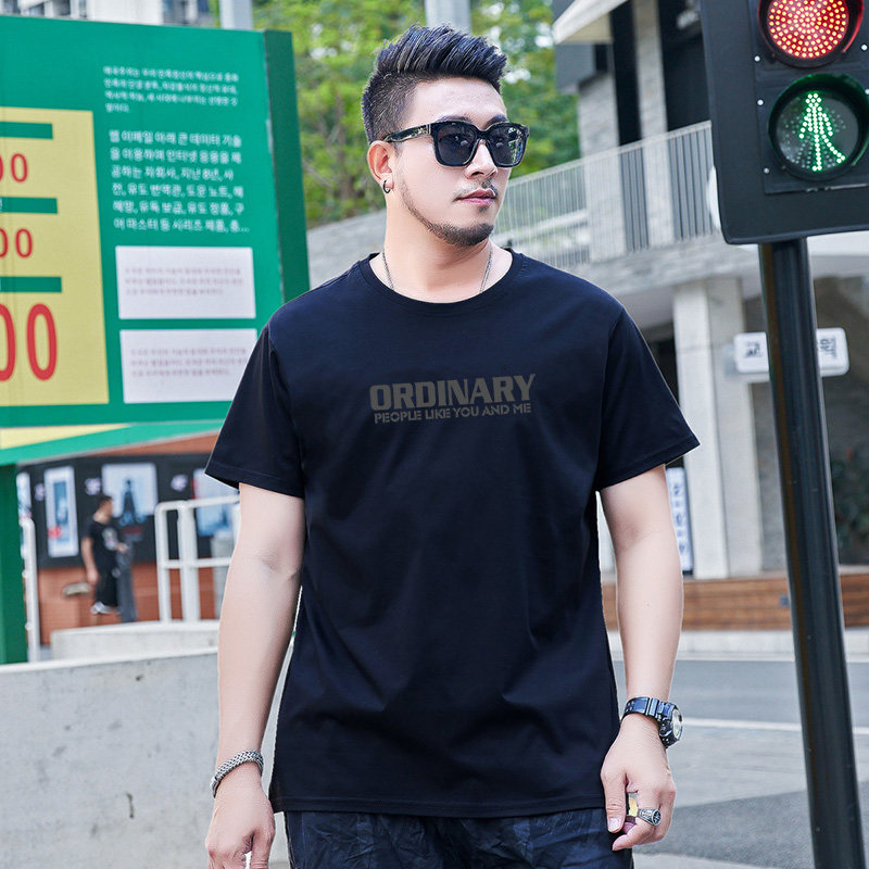 胖无忧加肥加大夏季短袖T恤男士宽松纯棉胖子肥佬超大码半袖体恤,男装,T恤,淘宝优惠券,粉丝福利购,淘宝优惠卷