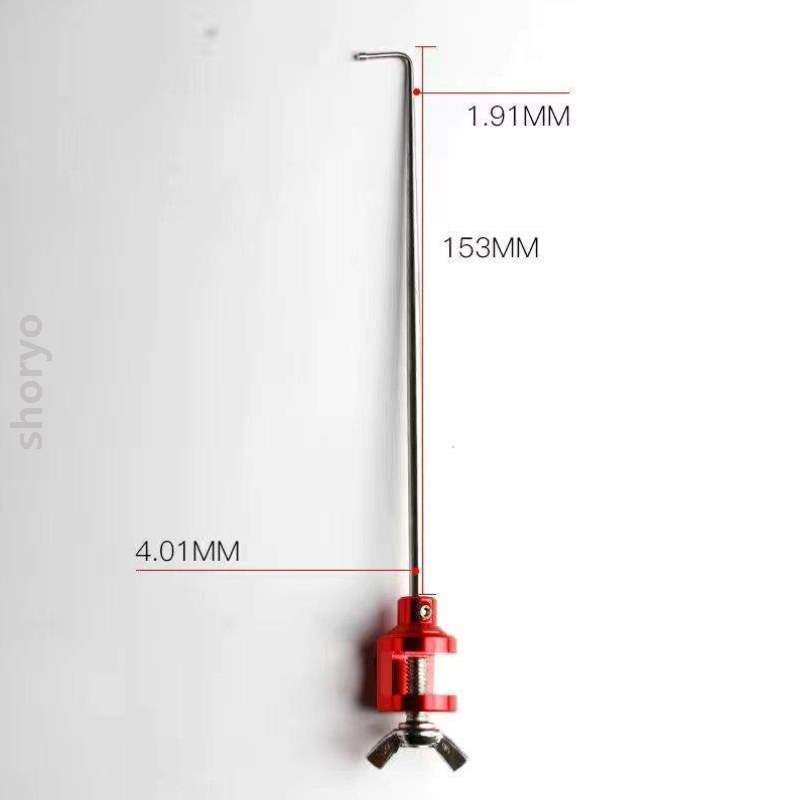 竞技鲫鱼档针硬器超大脱钩钛合金档针不锈钢飞脱钩磕鱼护钓鱼{器