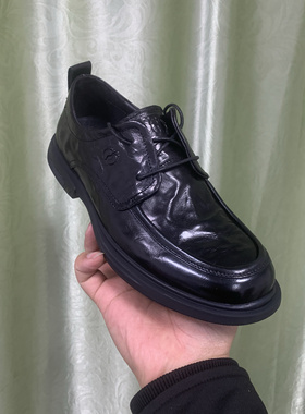W578头层牛皮男鞋英伦风商务正装皮鞋尖头皮鞋轻便单鞋新款时尚