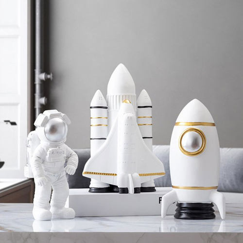 太空飞船火箭航天宇航员模型摆件
