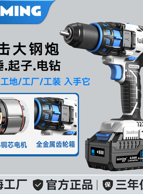 雷铭ls940无刷电钻充电式手持式枪转大功率冲击锂电钻电动螺丝刀