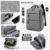 Fashionable Gray Small Size Dual Compartment Upgraded Version[223 Single Items]