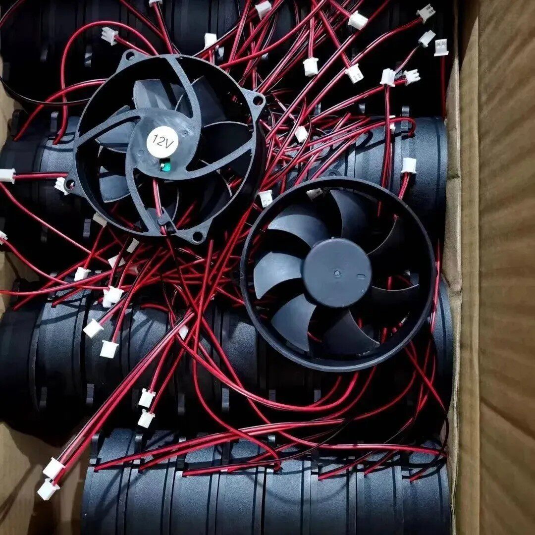 9025 9225散热圆形风扇12V/暖风机变频器美容仪空调衣和