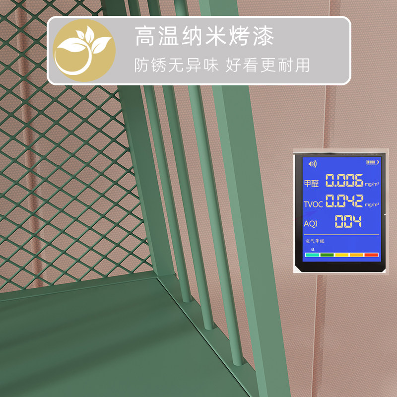 圣诞树儿童书架收纳架一体家用铁艺宝宝绘本架玩具落地阅读置物架
