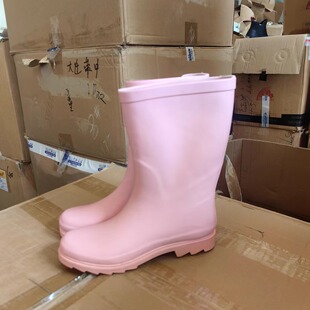 雨鞋男女中筒轻便夏季新款包邮套鞋水鞋韩国时尚防滑橡胶雨靴胶鞋