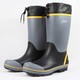 登礁鞋 高筒春夏钢钉底防水雨靴橡胶防滑钓鱼矶钓鞋 男时尚 超高雨鞋