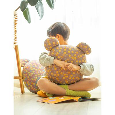 阳春小镇沙发抱枕客厅靠垫腰枕玩偶可爱创意腰靠腰托办公椅高级感