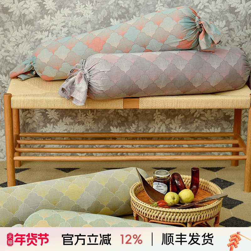 阳春小镇圆柱糖果枕长条纯棉女生睡觉夹腿抱枕孕妇侧睡腰枕可拆洗,居家布艺,腰靠垫,淘宝优惠券,粉丝福利购,淘宝优惠卷