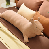 阳春小镇卡皮巴拉长条侧睡抱枕夹腿搂睡枕头玩偶公仔睡觉可拆洗