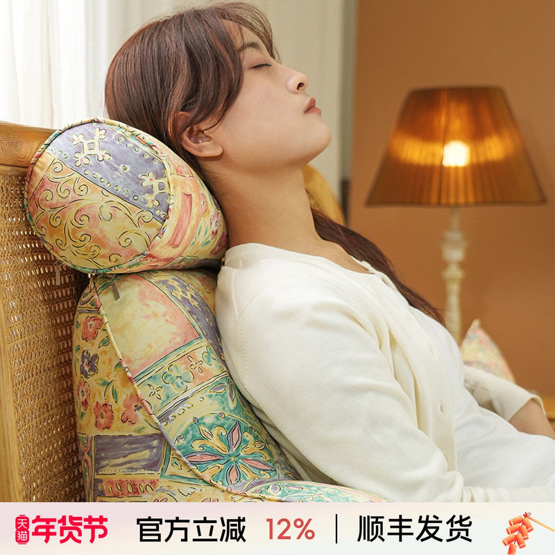 阳春小镇床头靠垫软包大靠背榻榻米沙发飘窗高级感腰靠卧室可拆洗,居家布艺,床头靠垫,淘宝优惠券,粉丝福利购,淘宝优惠卷