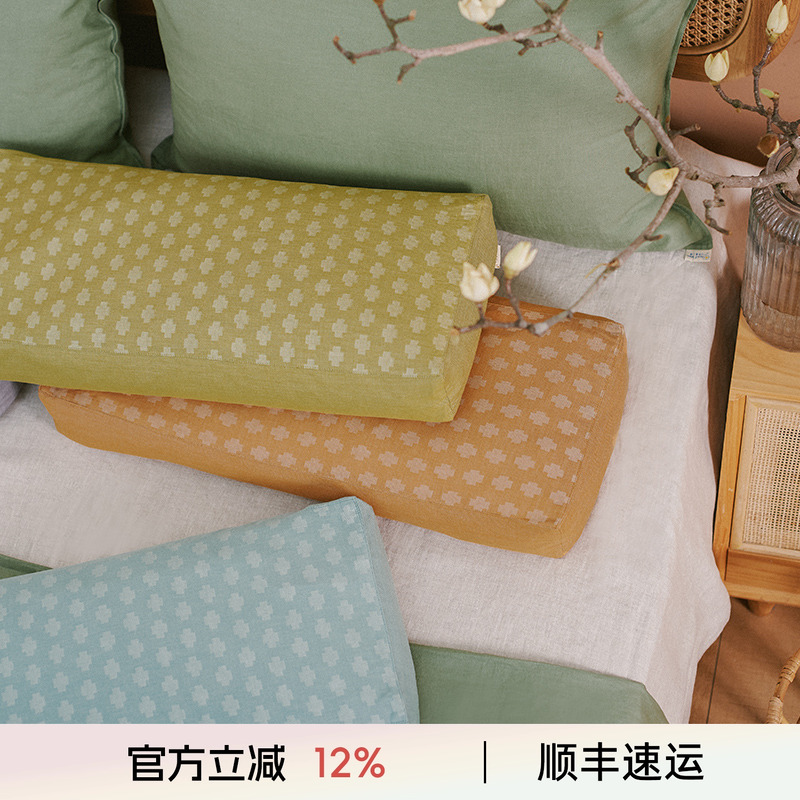 阳春小镇长方枕枕颈椎枕荞麦壳枕
