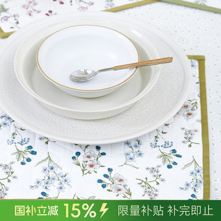 阳春小镇餐垫隔热垫ins餐垫杯垫西餐巾防烫垫耐高温锅垫
